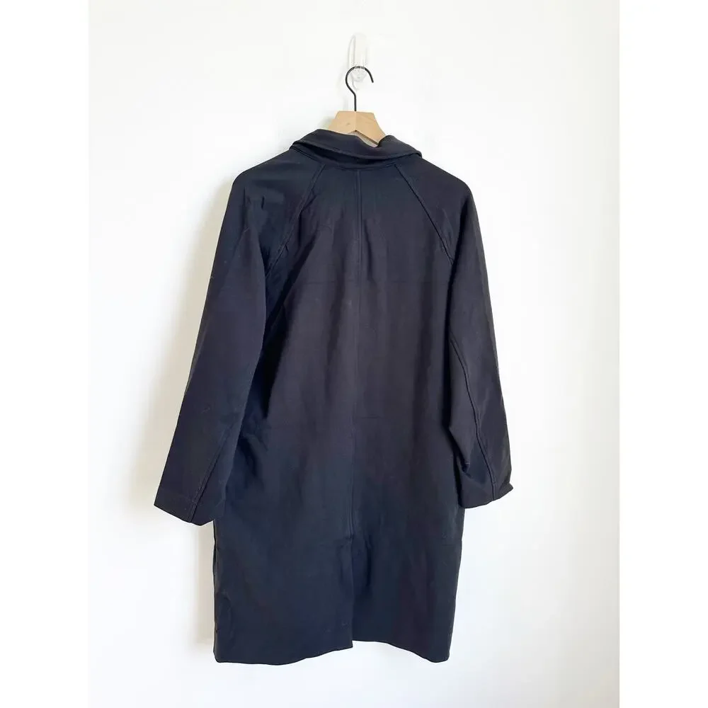 NWOT Everlane Black Dream Coat Medium